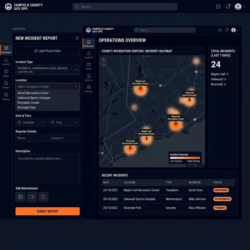 DC Rec Centers — Incident Tracker