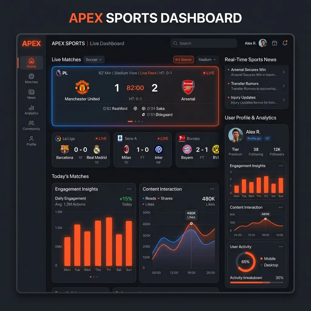 KOORALIFE: Sports Media Platform