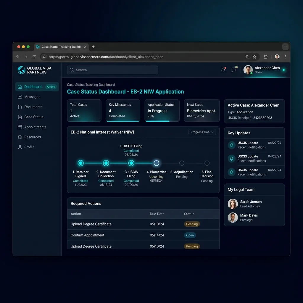 Law Firm Client Intake Portal proof asset 3