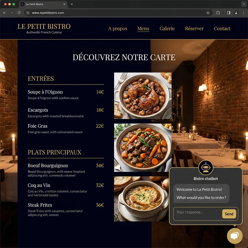 Maison Lune — AI Restaurant System