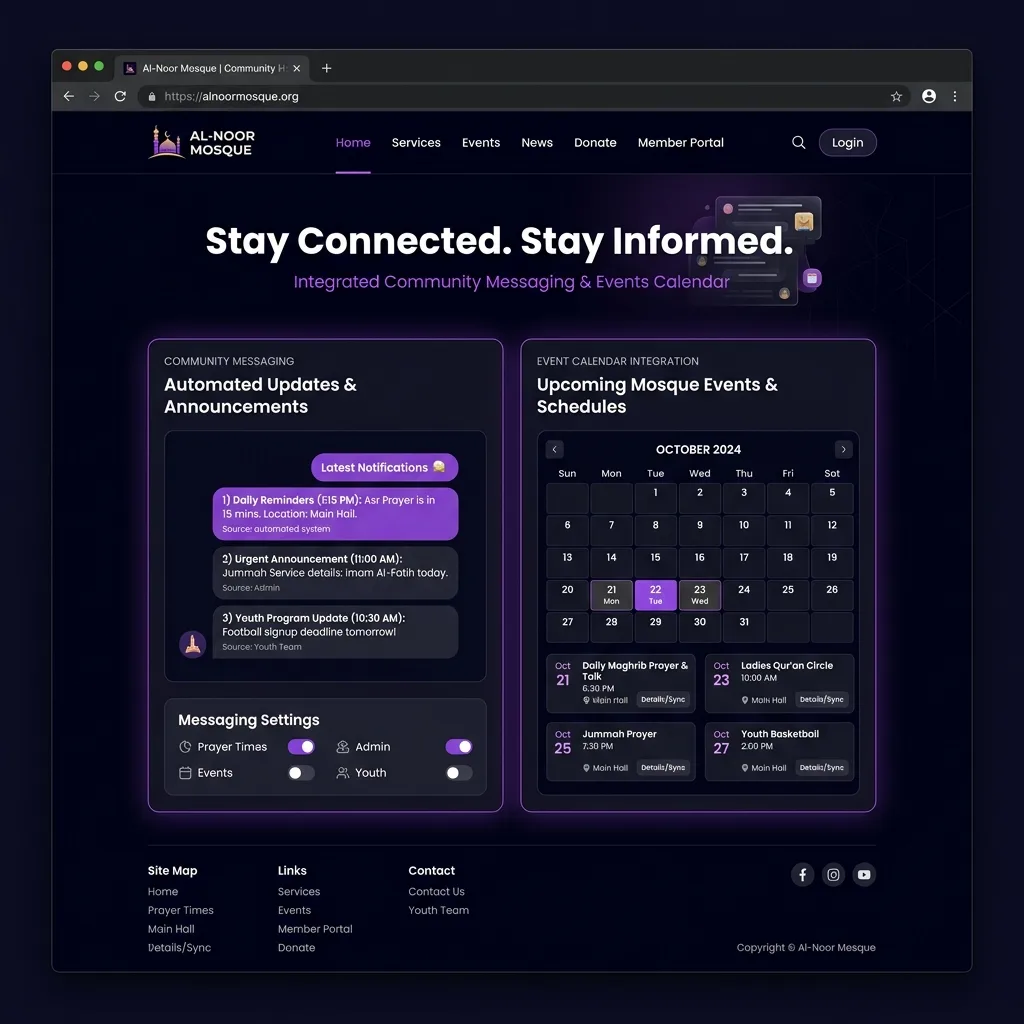 Community Mosque Automation proof asset 3