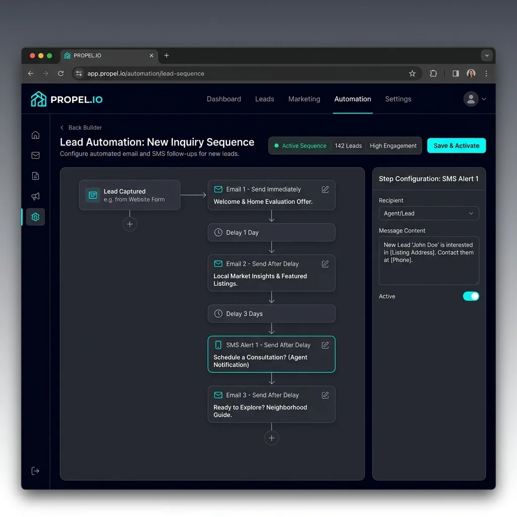 Real Estate Lead Automation: DMV proof asset 3